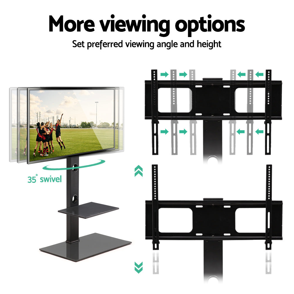TV Units: Artiss TV Stand Mount Bracket for 32"-70" LED LCD 2 Tiers Storage Floor Shelf