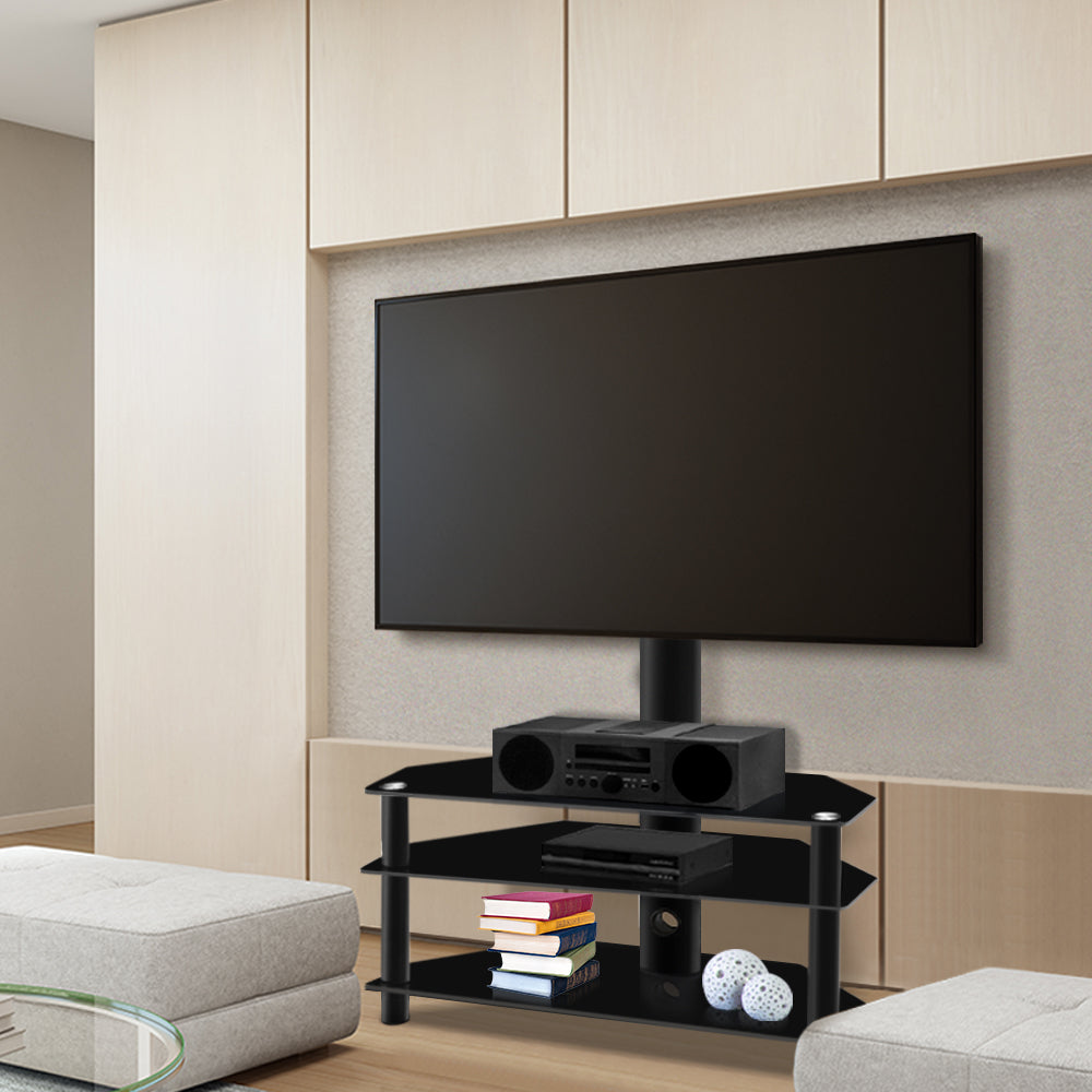 TV Units: Artiss TV Stand Mount Bracket for 32"-60" LED LCD 3 Tiers Storage Floor Shelf
