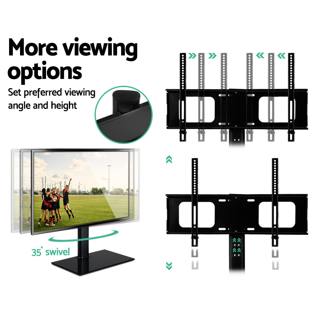 TVs & Accessories: Artiss TV Stand Mount Bracket for 32"-70" LED LCD Swivel Tabletop Desktop Plasma