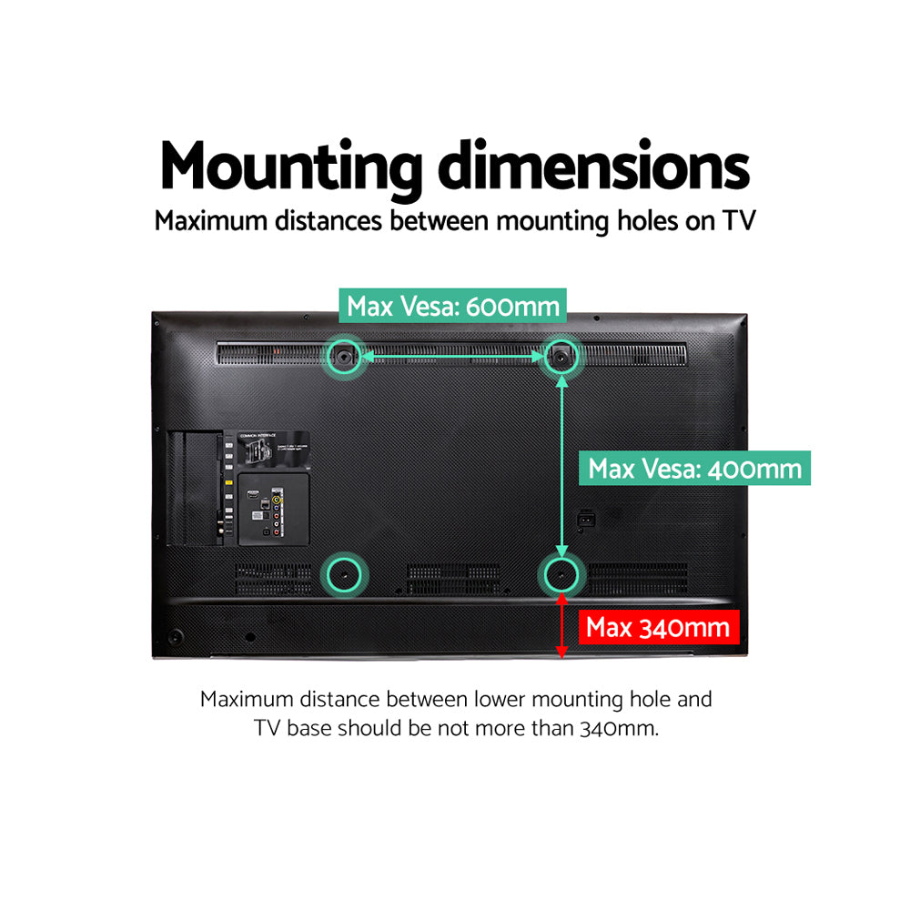 TVs & Accessories: Artiss TV Stand Mount Bracket for 32"-70" LED LCD Swivel Tabletop Desktop Plasma