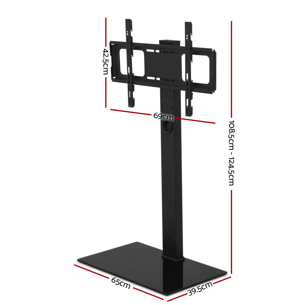 TV Units: Artiss TV Stand Mount Bracket for 32"-70" LED LCD Glass Storage Floor Shelf