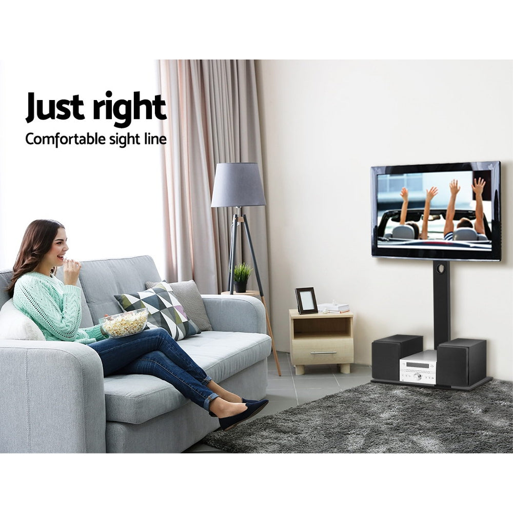 TV Units: Artiss TV Stand Mount Bracket for 32"-70" LED LCD Glass Storage Floor Shelf