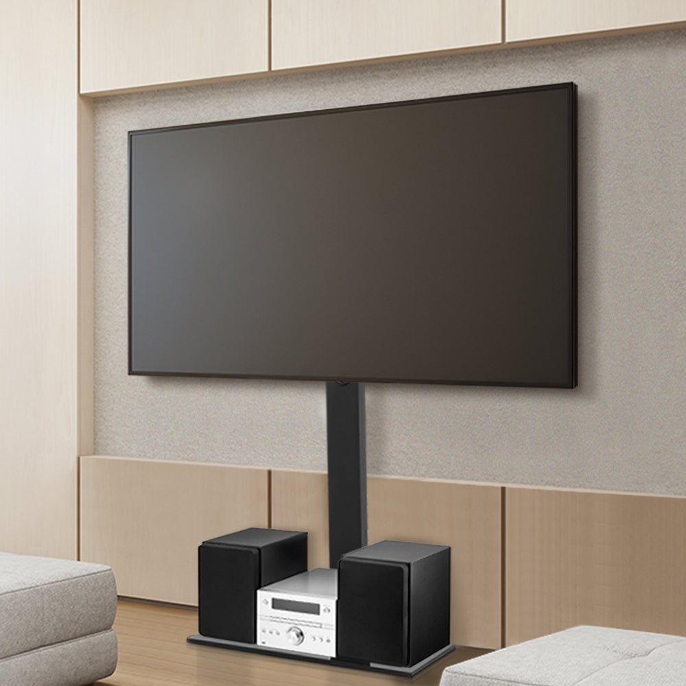 TV Units: Artiss TV Stand Mount Bracket for 32"-70" LED LCD Glass Storage Floor Shelf