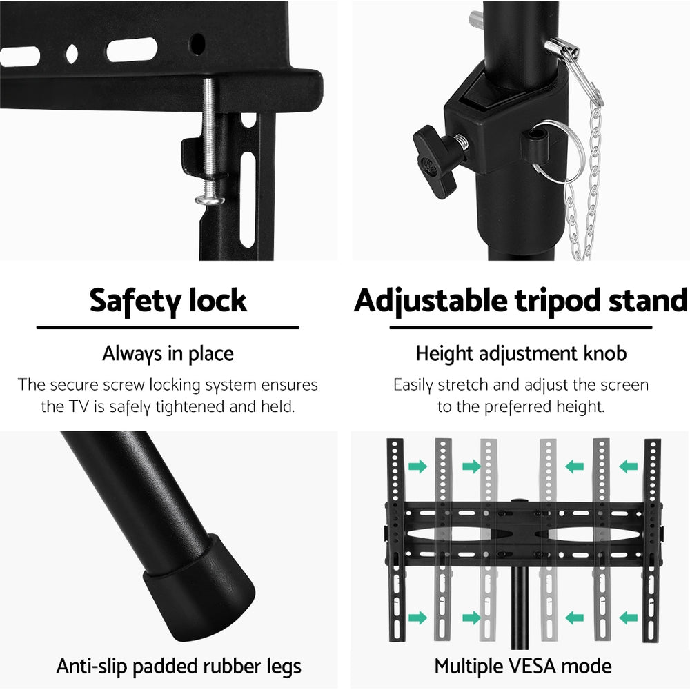 TV Units: Artiss TV Stand Mount Bracket for 32"-70" LED LCD Tripod Floor Shelf Universal