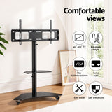 TV Units: Artiss 40-100" TV Stand Mount Bracket Universal Adjustable Height with Wheels