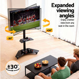 TV Units: Artiss 40-100" TV Stand Mount Bracket Universal Adjustable Height with Wheels