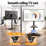 TV Units: Artiss 40-100" TV Stand Mount Bracket Universal Adjustable Height with Wheels