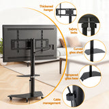 TV Units: Artiss 40-100" TV Stand Mount Bracket Universal Adjustable Height with Wheels