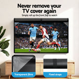 TVs & Accessories: Artiss 55-58 Inch TV Cover Waterproof Outdoor Patio Flat Television Protector