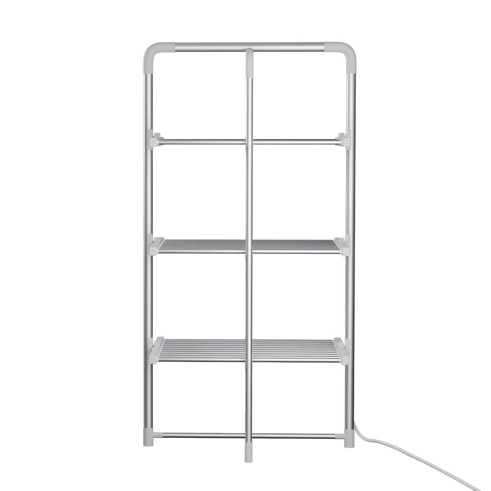 Drying Racks & Hangers: Devanti Electric Heated Towel Rail Rack 30 Bars Foldable Clothes Dry Warmer