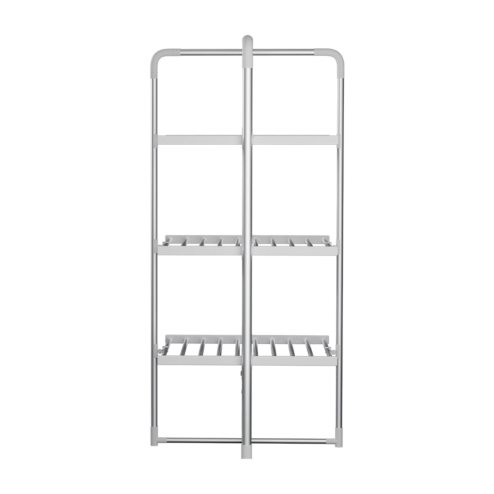 Drying Racks & Hangers: Devanti Electric Heated Towel Rail Rack 30 Bars Foldable Clothes Dry Warmer