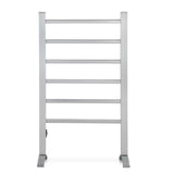 Drying Racks & Hangers: Devanti Electric Heated Towel Rail Rack 6 Bars Freestanding Clothes Dry Warmer