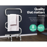 Drying Racks & Hangers: Devanti Electric Heated Towel Rail Rack 5 Bars Freestanding Clothes Dry Warmer