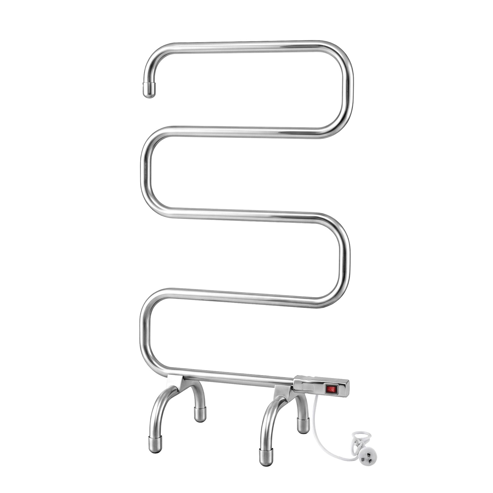 Drying Racks & Hangers: Devanti Electric Heated Towel Rail Rack 5 Bars Freestanding Clothes Dry Warmer
