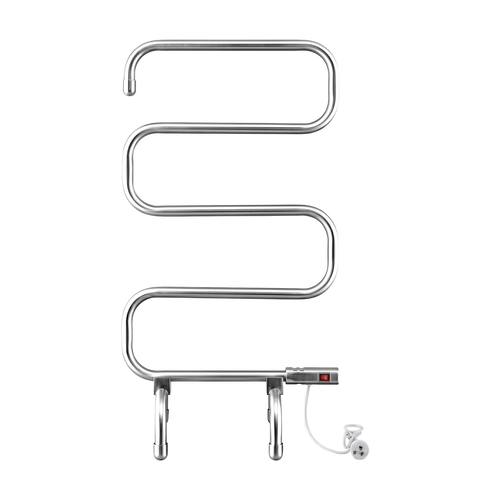 Drying Racks & Hangers: Devanti Electric Heated Towel Rail Rack 5 Bars Freestanding Clothes Dry Warmer