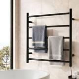 Drying Racks & Hangers: Devanti Electric Heated Towel Rail Rack 5 Bars Wall Mounted Clothes Dry Warmer