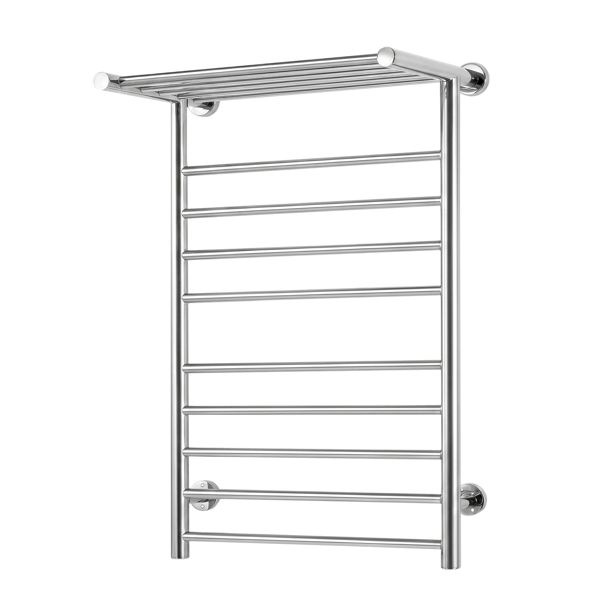 Drying Racks & Hangers: Devanti Electric Heated Towel Rail Rack 14 Bars Wall Mounted Clothes Dry Warmer