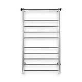 98765-Devanti Electric Heated Towel Rail Rack 14 Bars Wall Mounted Clothes Dry Warmer