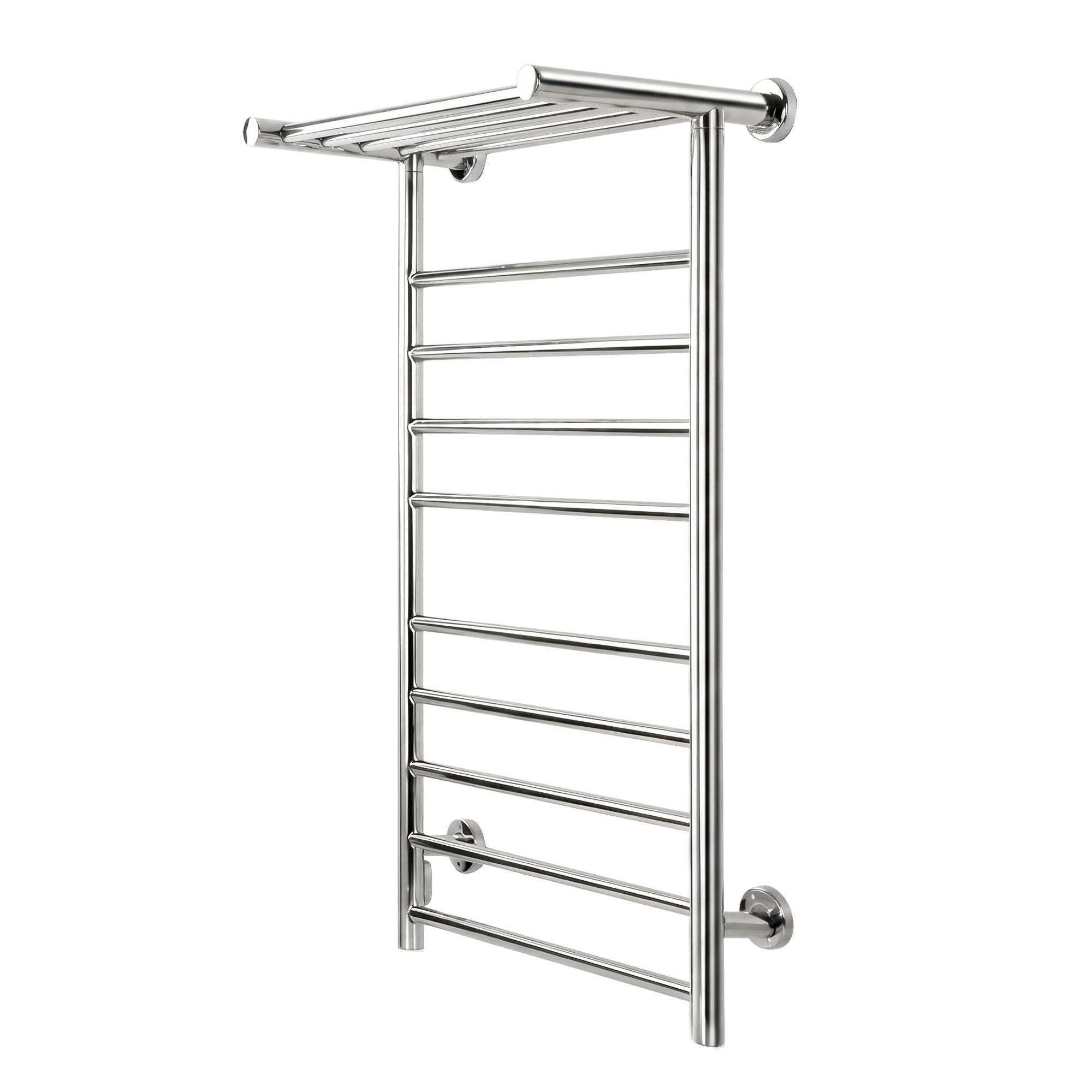 Drying Racks & Hangers: Devanti Electric Heated Towel Rail Rack 14 Bars Wall Mounted Clothes Dry Warmer