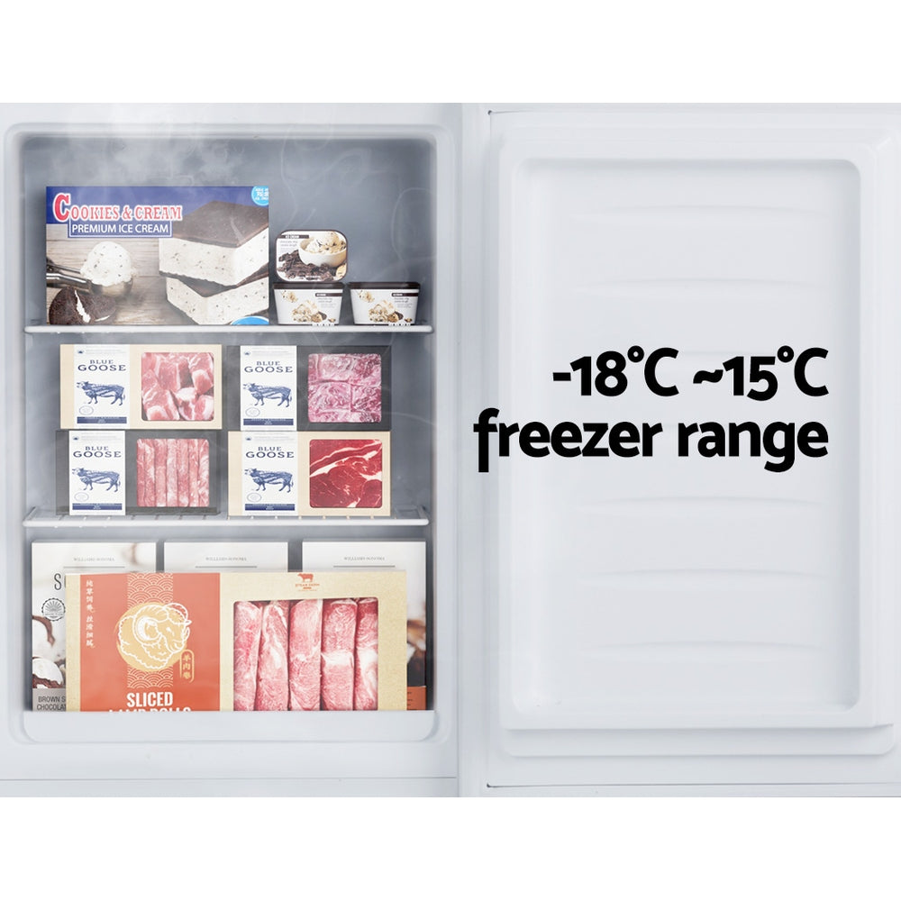Camping Appliances: Devanti 42L Upright Freezer Fridge White