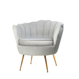 Artiss Armchair Velvet Grey Callista