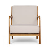 Artiss 2X Armchair Faux Fabric Beige