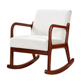 Arm Chairs & Recliners: Artiss Rocking Armchair Nursing Chair Corduroy Beige