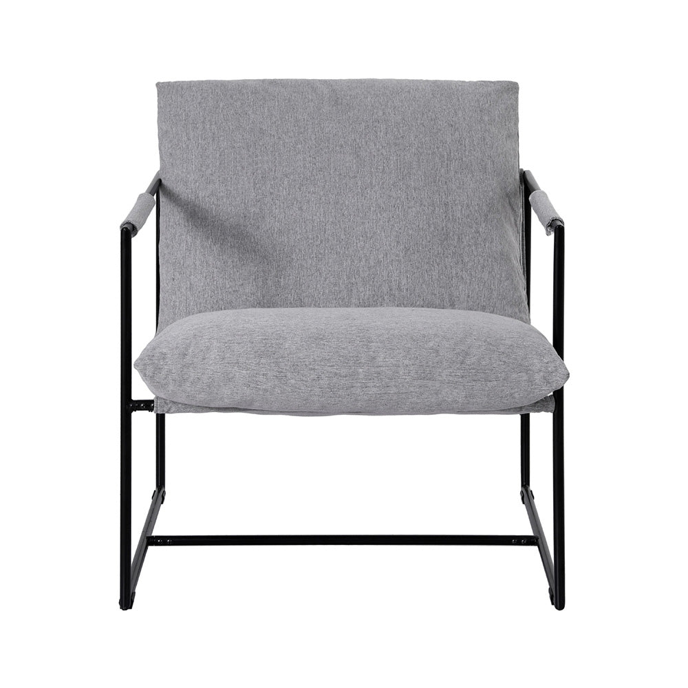 Arm Chairs & Recliners: Artiss Armchair Lounge Chair Sling Grey