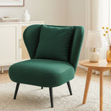 Arm Chairs & Recliners: Artiss Armchair Accent Chair Lounge Tub Sofa Couch Corduroy Velvet Green