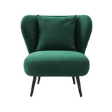 Arm Chairs & Recliners: Artiss Armchair Accent Chair Lounge Tub Sofa Couch Corduroy Velvet Green