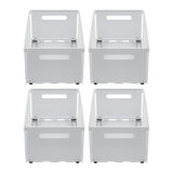 Artiss 4 Pack Pull out Drawers for Cabinets Foldable Slide Out Drawers