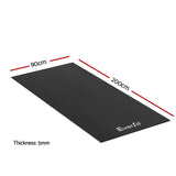 Everfit Exercise Equipment Mat Treadmill Floor Rug Home Gym Bike Fitness Yoga 2M