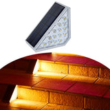Other Outdoor Lights: Dimnezz Solar Warm White Triangle Step Lights