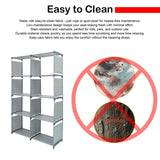 Bookcases & Shelves: Hivvago 8 Grid Storage Rack Bookshelf Organizer Lightweight Durable Shelf