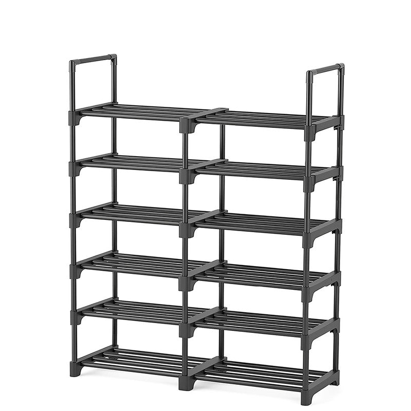 Shoe Storage: Hivvago 6 Tiers Shoe Rack Storage Organizer Shelf Adjustable Space Saver