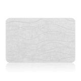 Bath Mats & Rugs: Hivvago Diatomaceous Earth Stone Bath Mat Fast Drying Non Slip Bathroom Mat