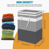 Laundry Baskets: Hivvago 2-Pack Large Waterproof Laundry Baskets with Handles