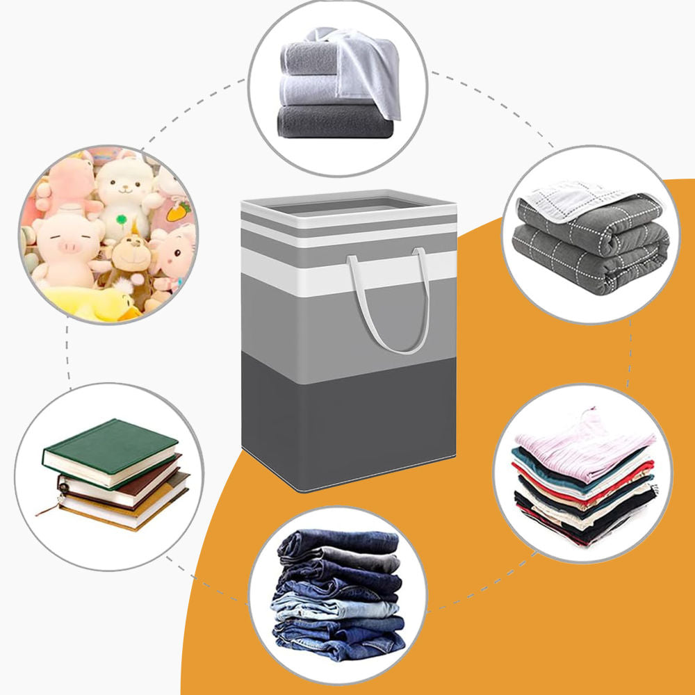 Laundry Baskets: Hivvago 2-Pack Large Waterproof Laundry Baskets with Handles