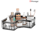 Bathroom Cabinets, Cupboards & Storage: Hivvago Stainless Steel Bathroom Organizer Shelves