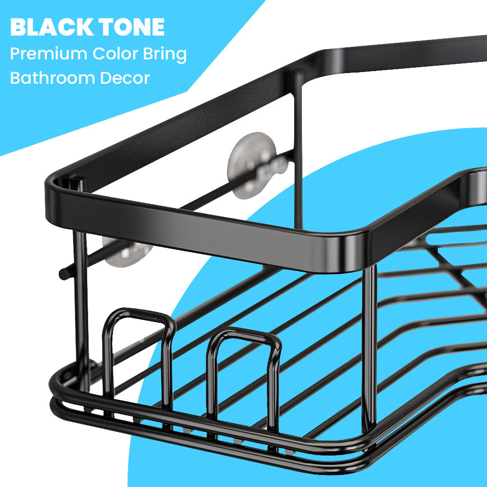 Bathroom Cabinets, Cupboards & Storage: Hivvago Stainless Steel Bathroom Organizer Shelves