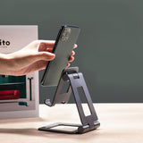 Car Mounts: Urbanoki Portable Phone Tablet Stand Dual Folding Desk Travel Cradle Dock