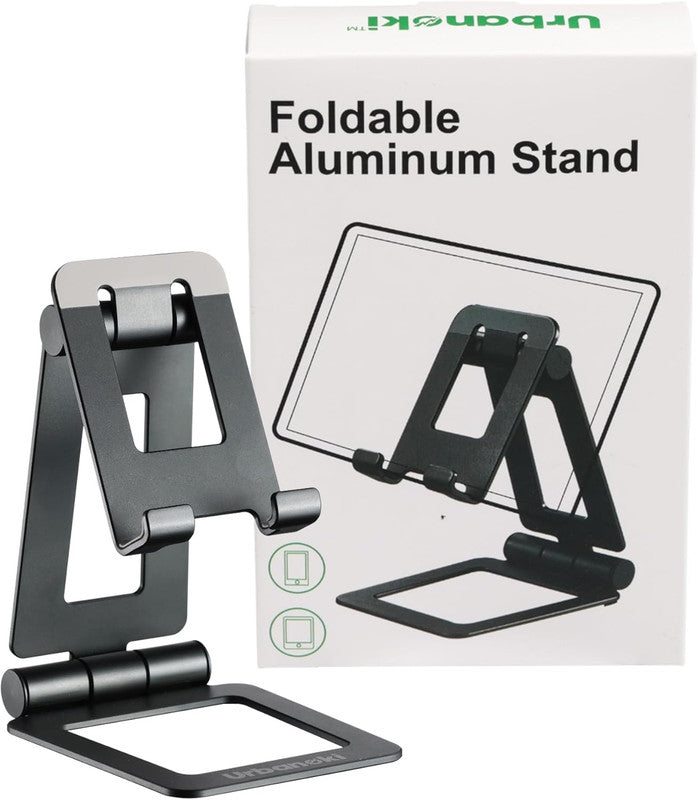 Car Mounts: Urbanoki Portable Phone Tablet Stand Dual Folding Desk Travel Cradle Dock