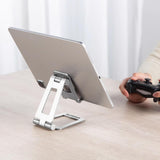 Car Mounts: Urbanoki Portable Phone Tablet Stand Dual Folding Desk Travel Cradle Dock