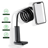 Car Mounts: Urbanoki Gooseneck Phone Holder Flexible Clamp Mount for Bed Desk