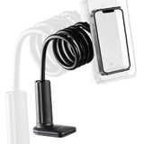Car Mounts: Urbanoki Gooseneck Phone Holder Flexible Clamp Mount for Bed Desk