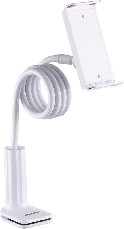 Car Mounts: Urbanoki Gooseneck Phone Holder Flexible Clamp Mount for Bed Desk