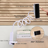 Car Mounts: Urbanoki Gooseneck Phone Holder Flexible Clamp Mount for Bed Desk