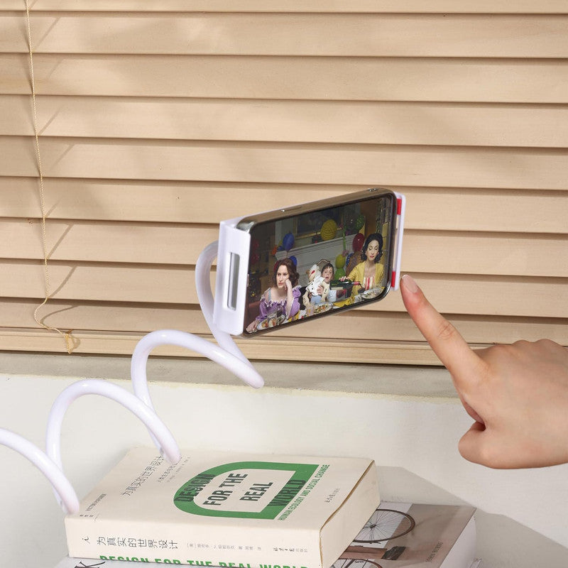 Car Mounts: Urbanoki Gooseneck Phone Holder Flexible Clamp Mount for Bed Desk