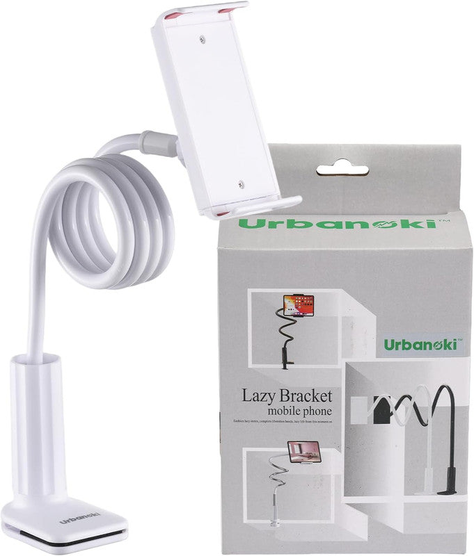 Car Mounts: Urbanoki Gooseneck Phone Holder Flexible Clamp Mount for Bed Desk