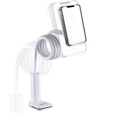 Car Mounts: Urbanoki Gooseneck Phone Holder Flexible Clamp Mount for Bed Desk